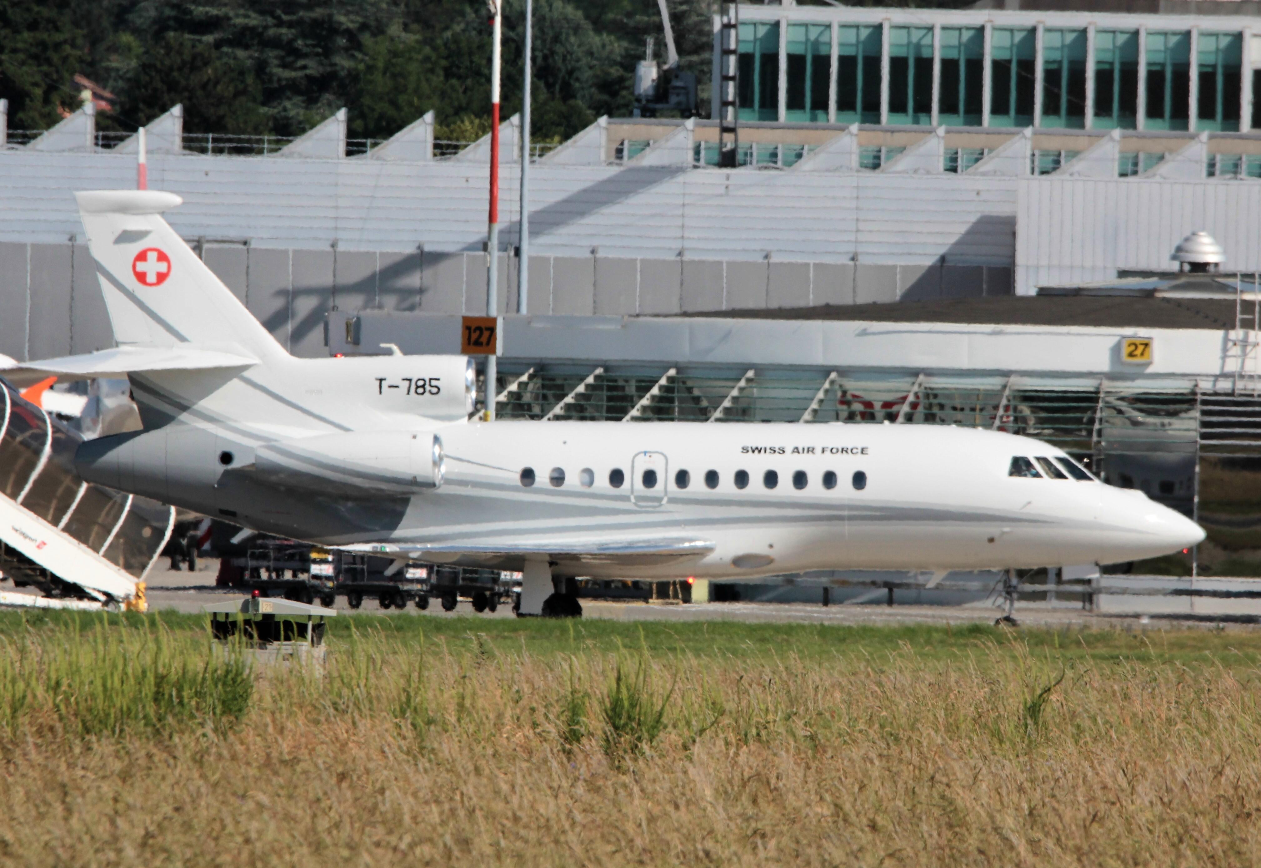 Sommet Genève 2021 Biden-Poutine 4 : SAF Falcon T785