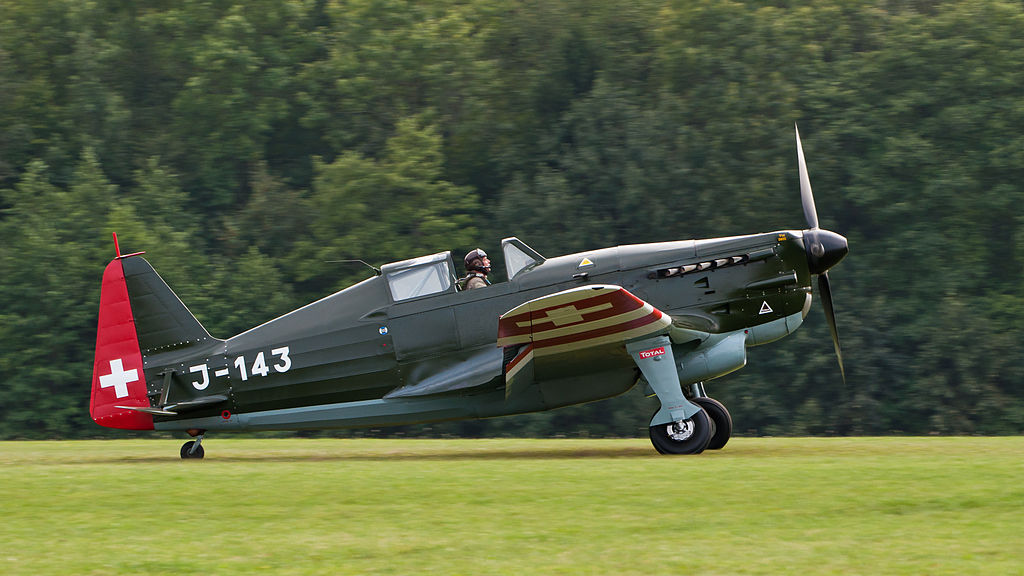 Morane-Saulnier MS.406 (D-3801) de profil