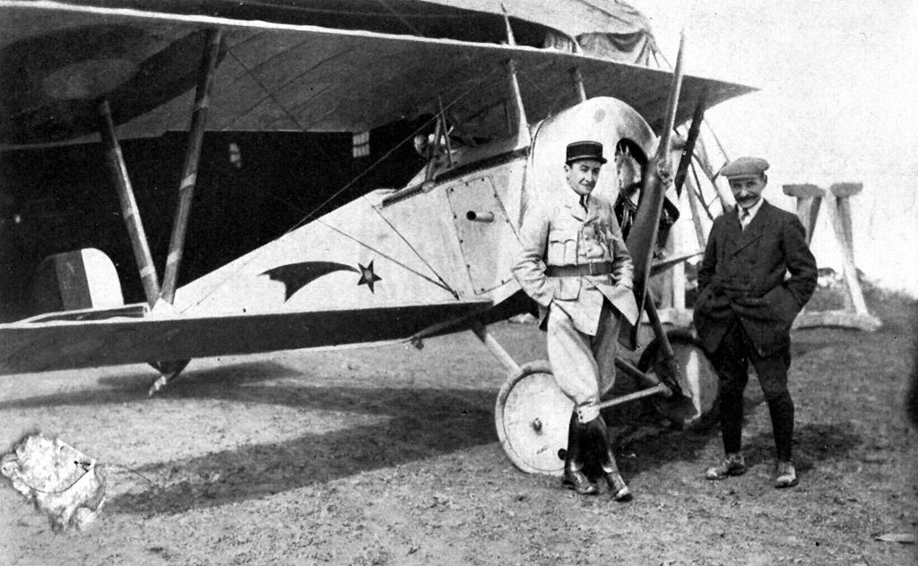 Nieuport XI au sol