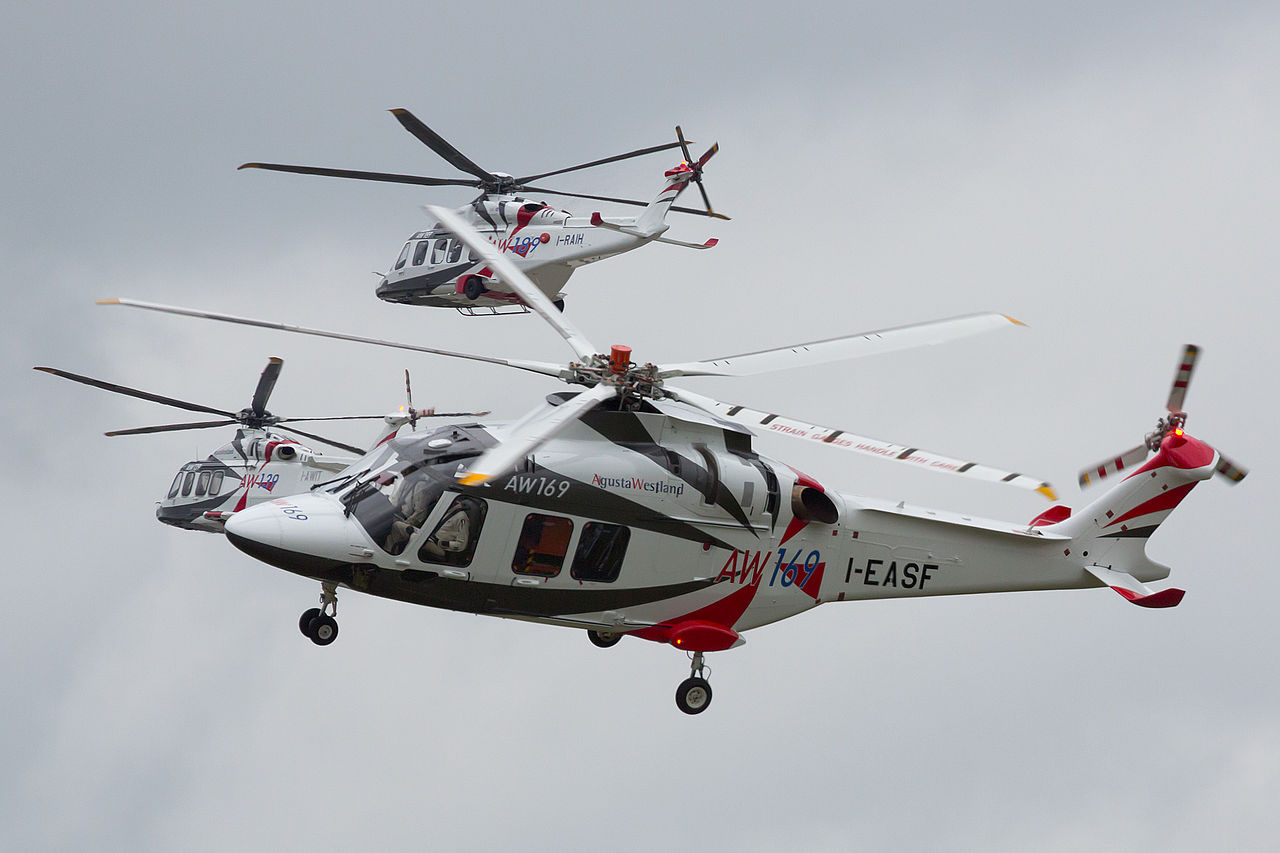 AgustaWestland AW169 - Prototypes en vol