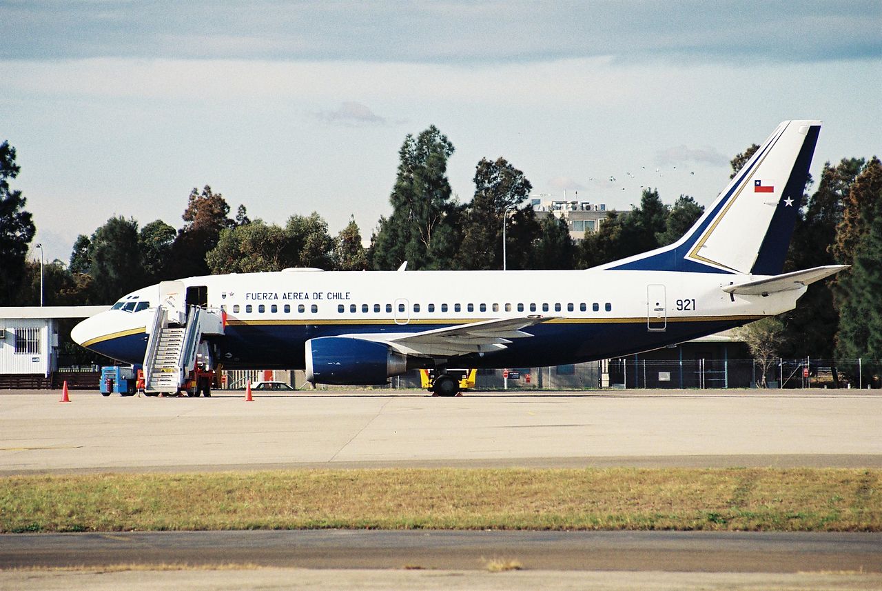 Boeing 737-500 chilien