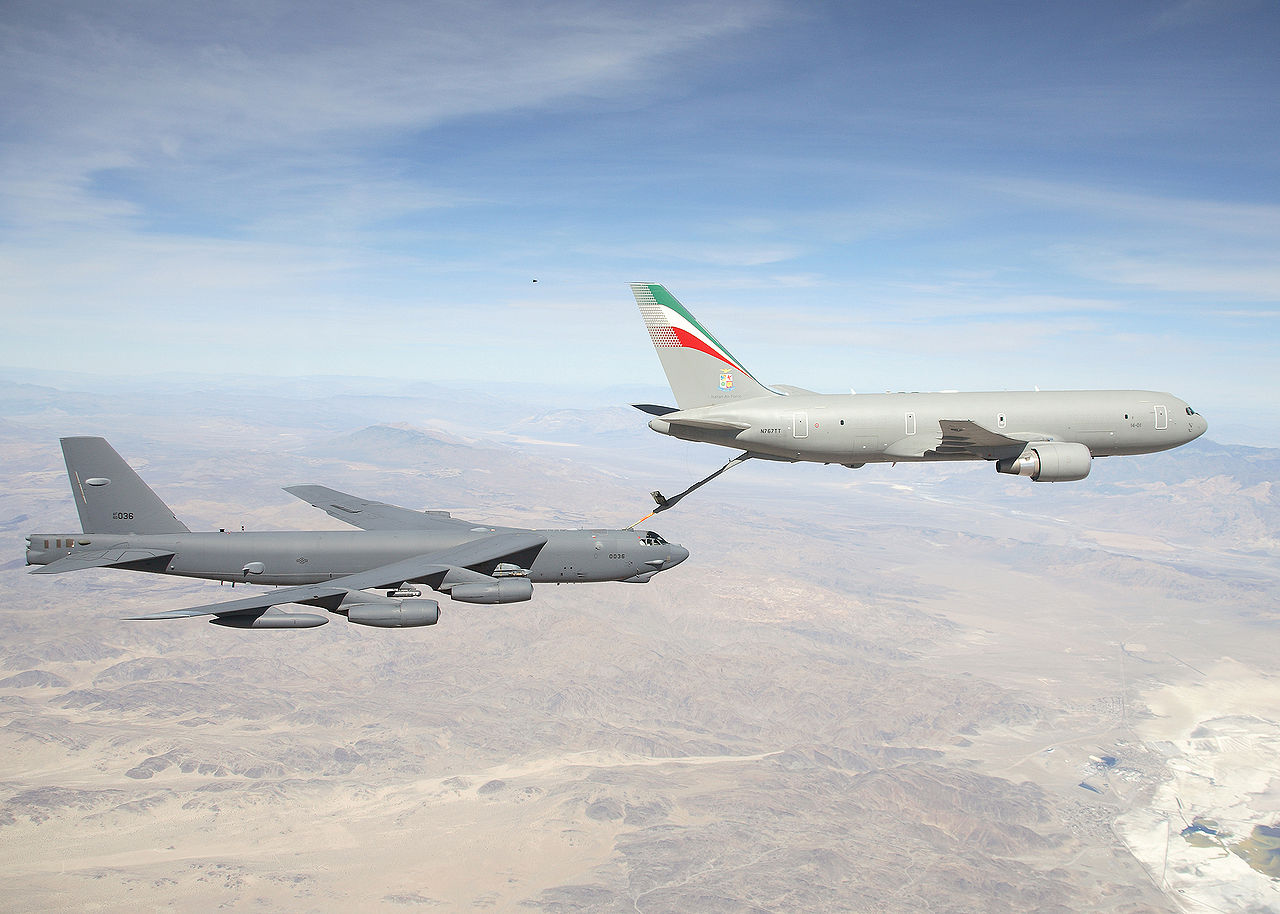 Boeing KC-767A italien en ravitaillement en vol