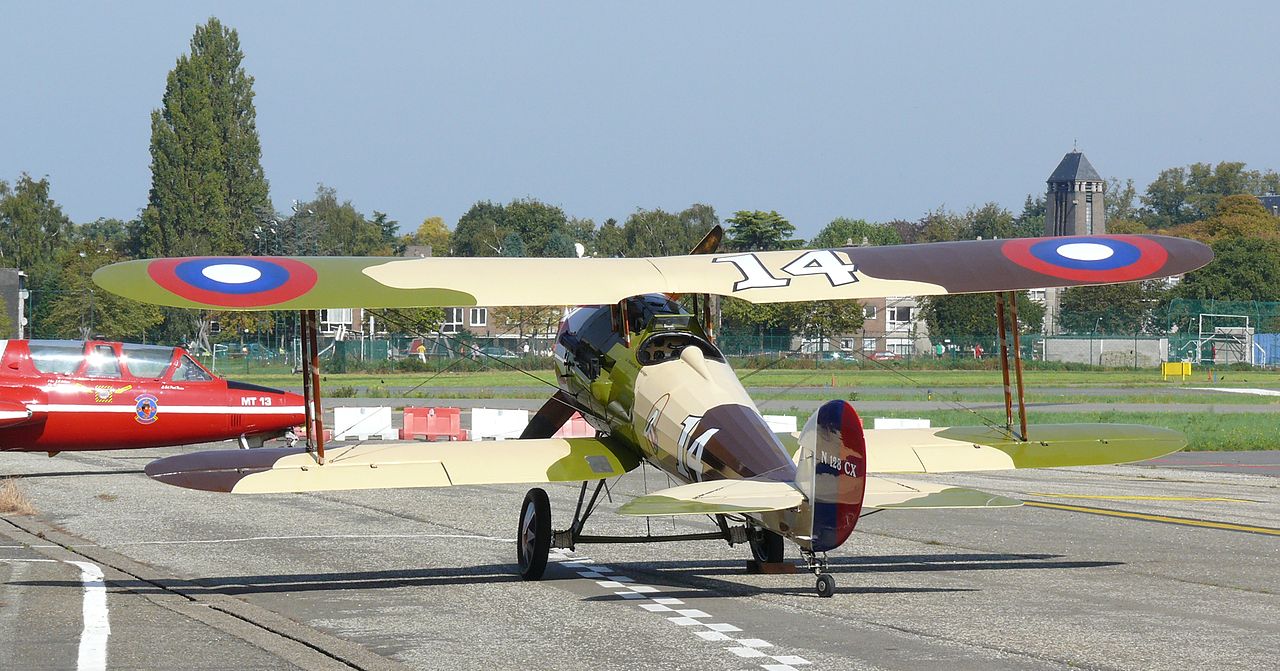 Nieuport 28 - Réplique vue de l'arrière