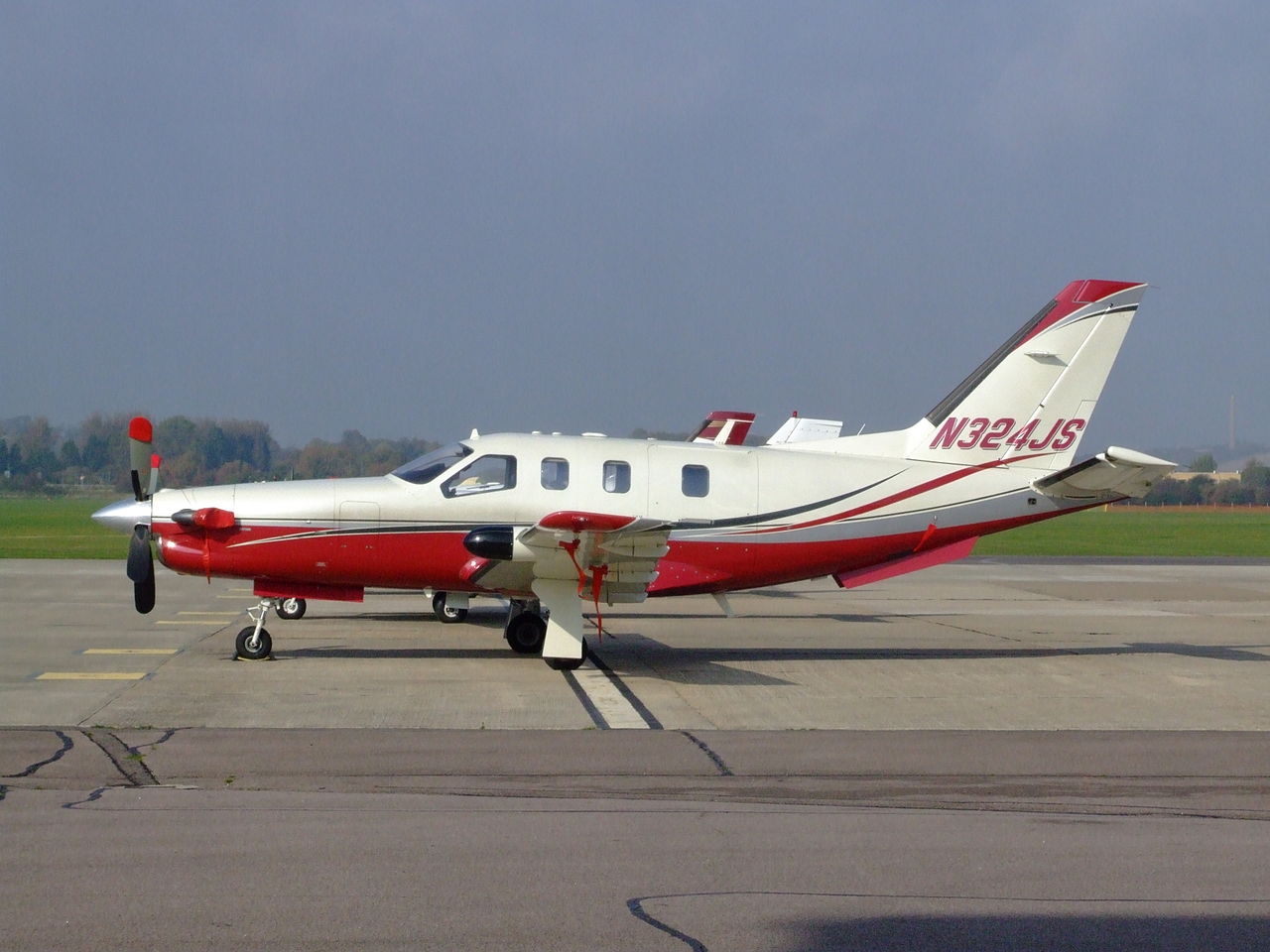 Socata TBM-700 vu de profil