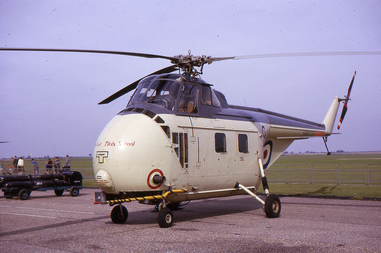 Westland WS.55 Whirlwind HAS.7 de l'Empire Test Pilots' School 