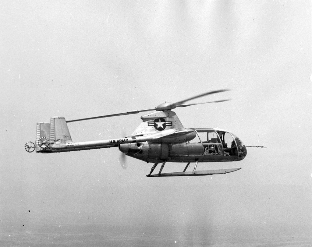 McDonnell XV-1 en vol vu de profil