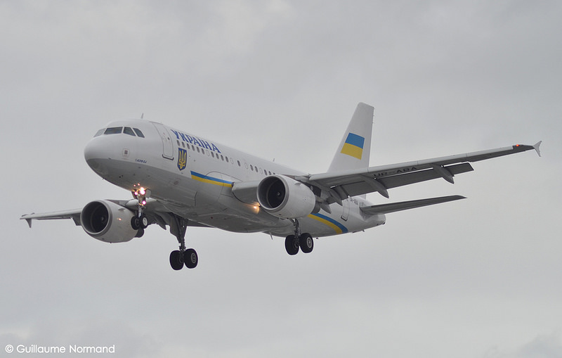 Airbus A319CJ du gouvernement ukrainien par Gnormand