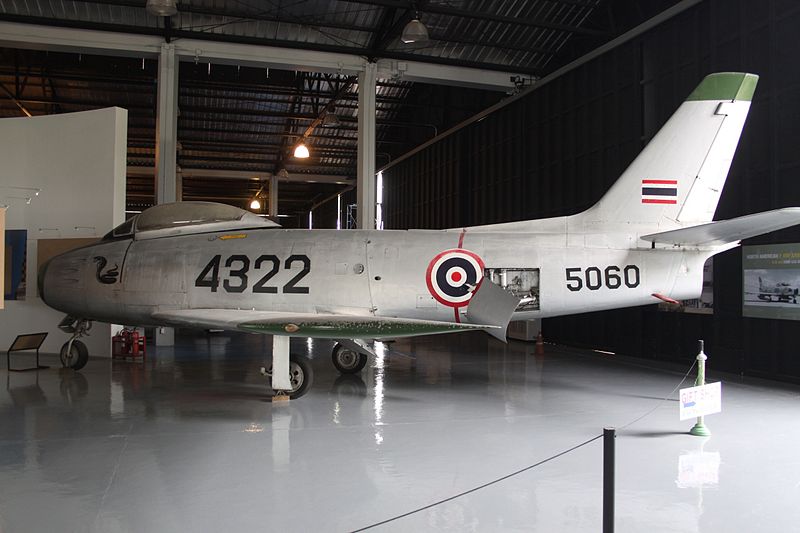 North American F-86F Sabre thaïlandais