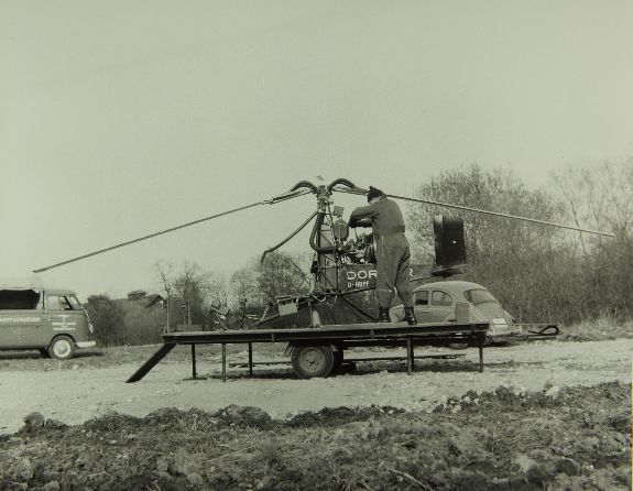 Dornier Do 32 sur son camion