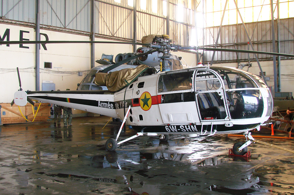 Sud-Aviation SA 316A Alouette III sénégalaise