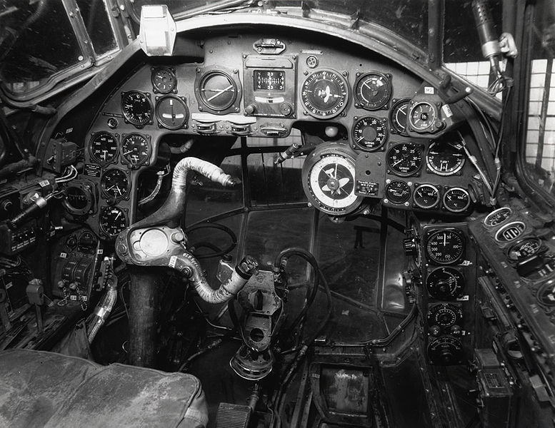 Junkers Ju 88D - Cockpit