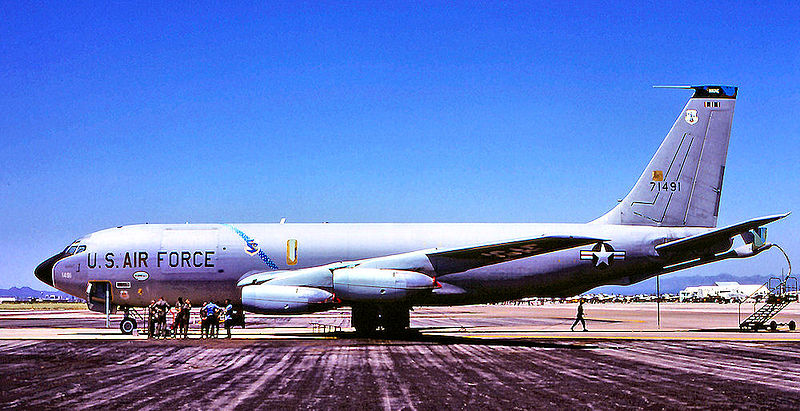 Boeing KC-135A Stratotanker de l'USAF au sol