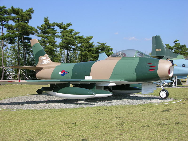 North American F-86F Sabre sud-coréen