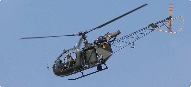 Sud-Est SE-3130 Alouette II belge