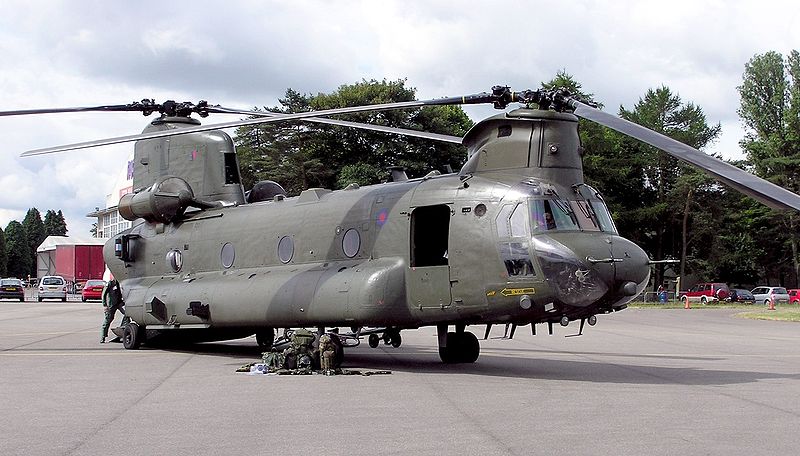 Boeing-Vertol CH-47 (Chinook HC.2) de la RAF