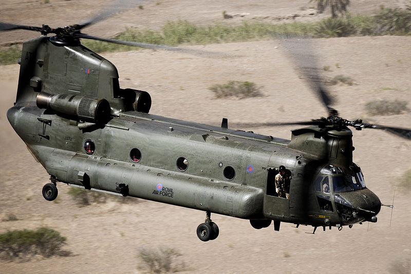 Boeing-Vertol CH-47 (Chinook HC.3) de la RAF