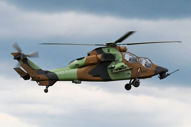 Eurocopter EC665 Tigre en démonstration