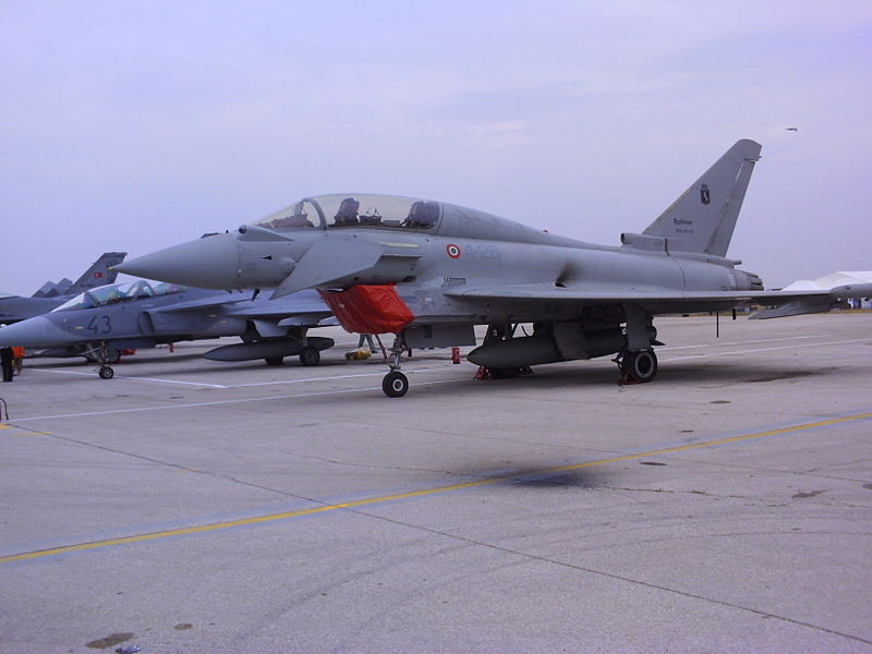 Eurofighter EF-2000T Typhoon biplace italien