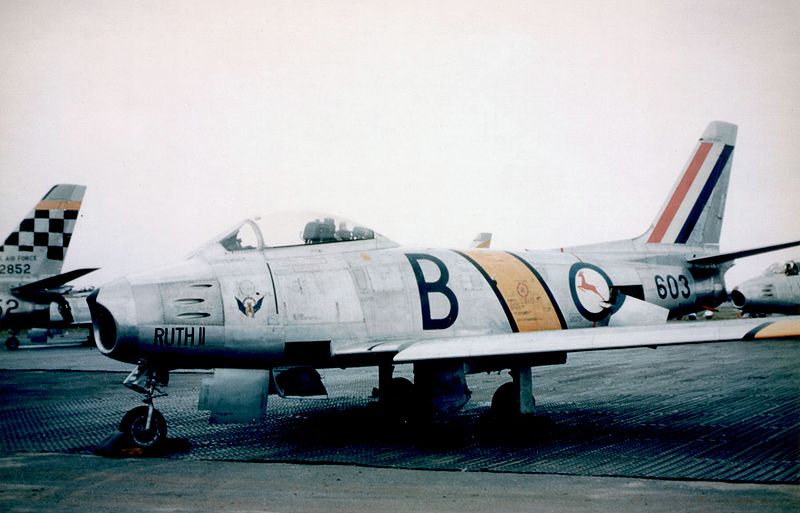 North American F-86F Sabre sud-africain