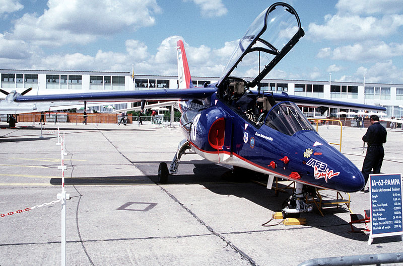 FMA IA-63 Pampa au Bourget en 1991