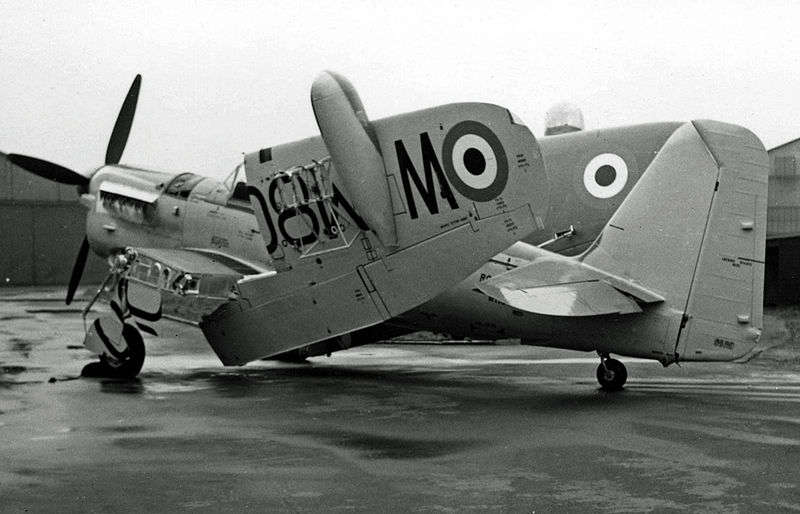 Fairey Firefly T.7 de la Royal Navy