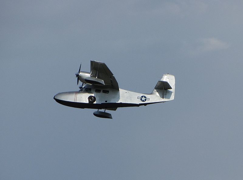 Grumman G-44 Widgeon (OA-14) de l'USAAF en vol