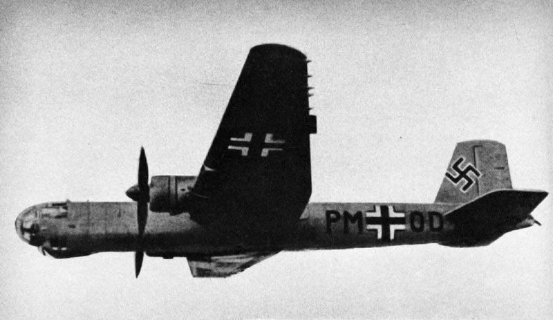 Heinkel He 177V5 Greif en vol