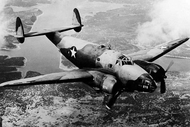 Lockheed Ventura (B-34 Lexington) de l'USAAF en vol