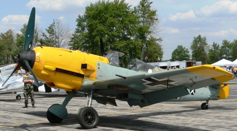 Messerschmitt Bf 109E-4 aux couleurs de la Luftwaffe