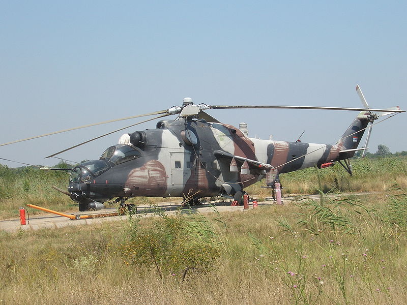 Mil Mi-24V serbe