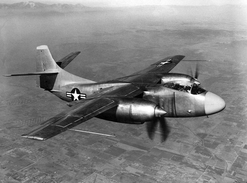 North American A-2 Savage - Prototype XAJ-1 en vol