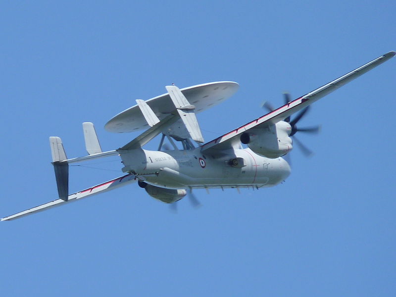 Grumman E-2C Hawkeye de la marine française