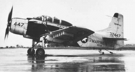 Douglas A-1 Skyraider (A-1E) de l'USMC