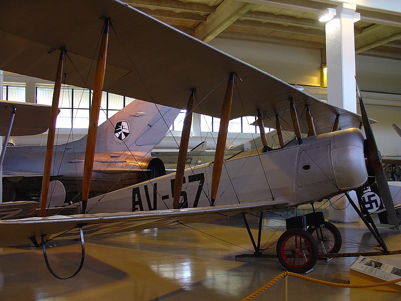 Avro 504K finlandais