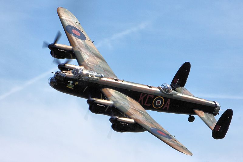 Avro Lancaster en démonstration