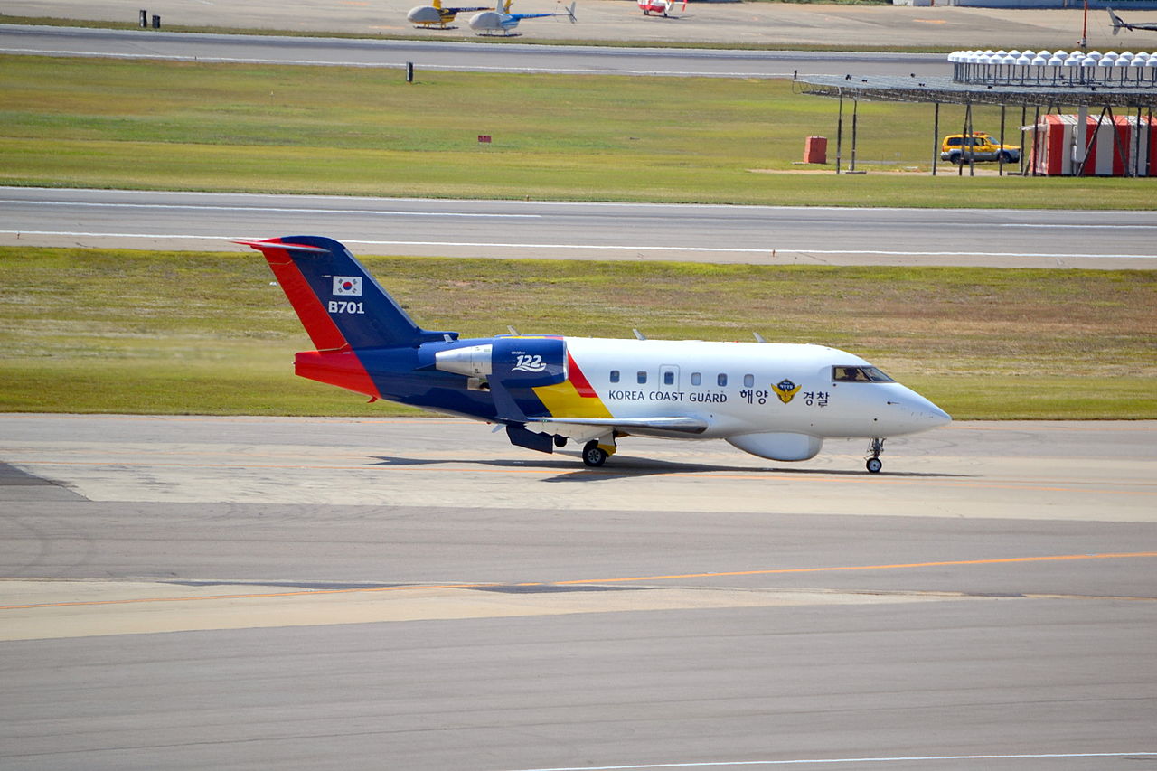 Canadair CL-604 Challenger des garde-côtes sud-coréens