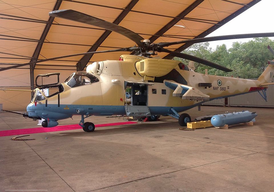 Mil Mi-35M nigérian