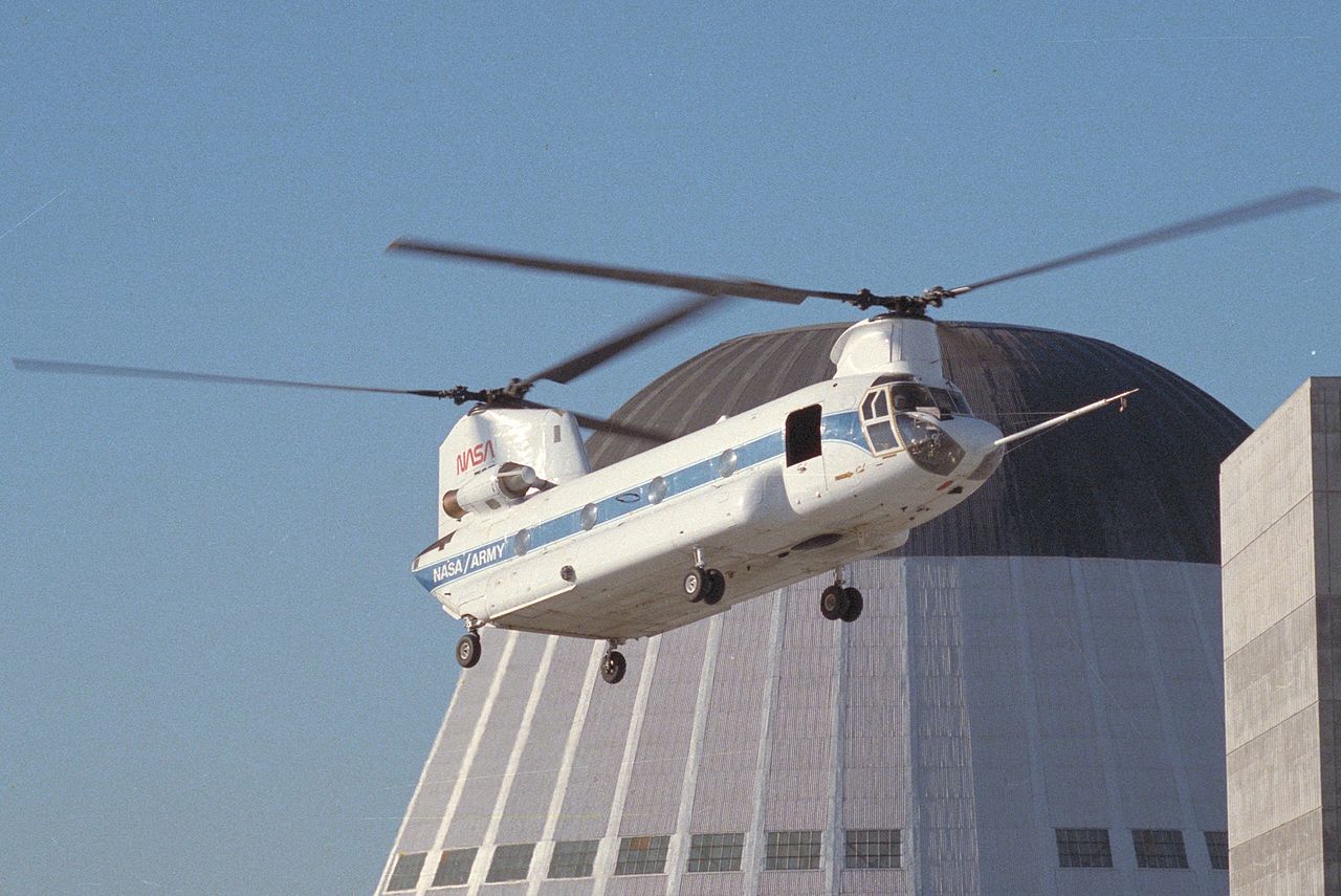 Boeing-Vertol CH-47B Chinook de la NASA