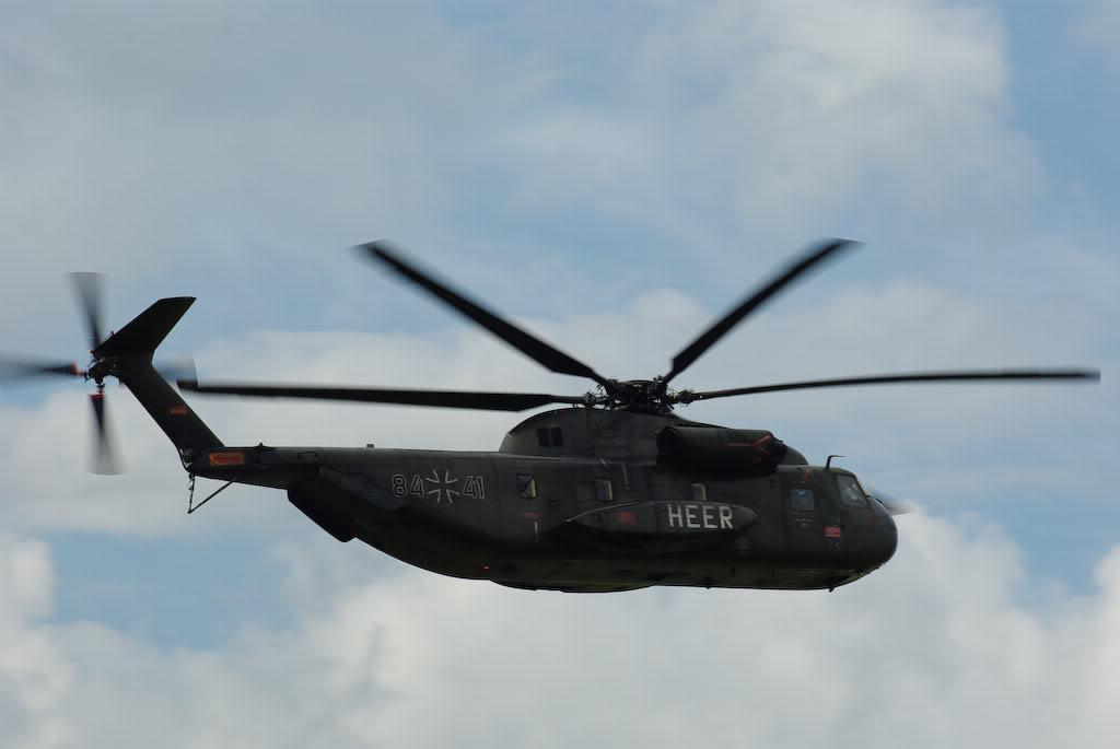 Sikorsky CH-53G Sea Stallion de l'armée allemande en vol