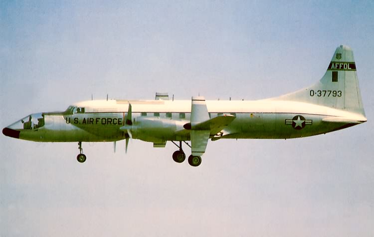 Convair NC-131H en vol