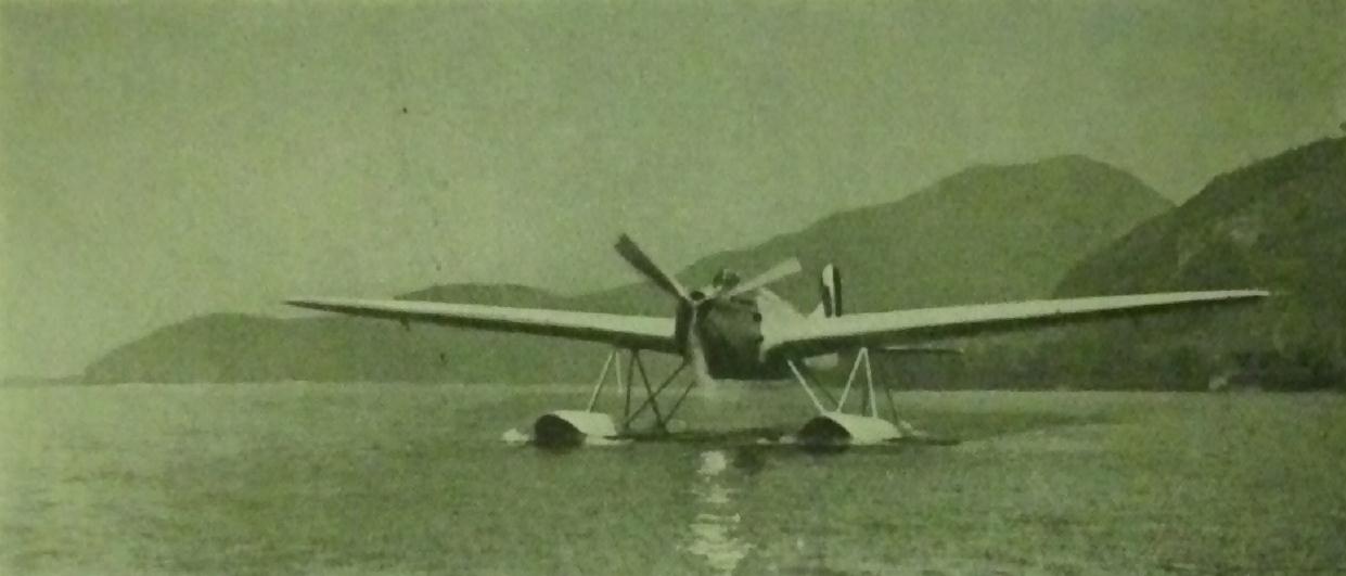 Caproni Ca.124 vu de l'avant