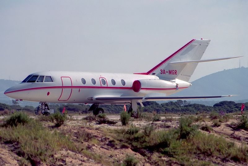 Dassault Falcon 20F du gouvernement de Monaco