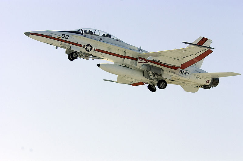 McDonnell Douglas F/A-18B de Patuxent River