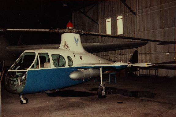 Fairey Jet Gyrodyne exposé