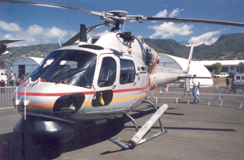 Aérospatiale AS555 SN Fennec mauricien