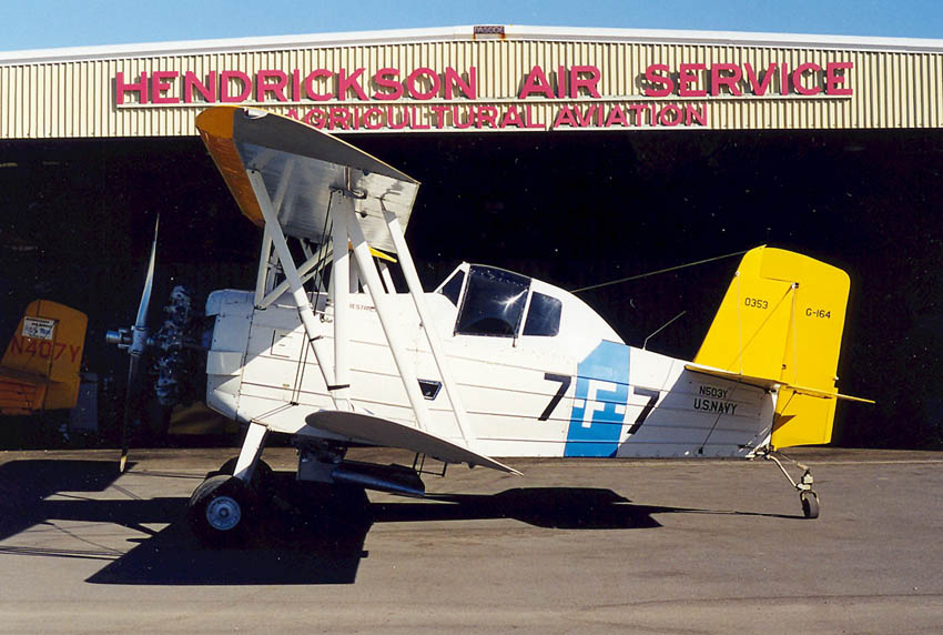 Grumman G-164 Ag Cat aux couleurs de l'US Navy