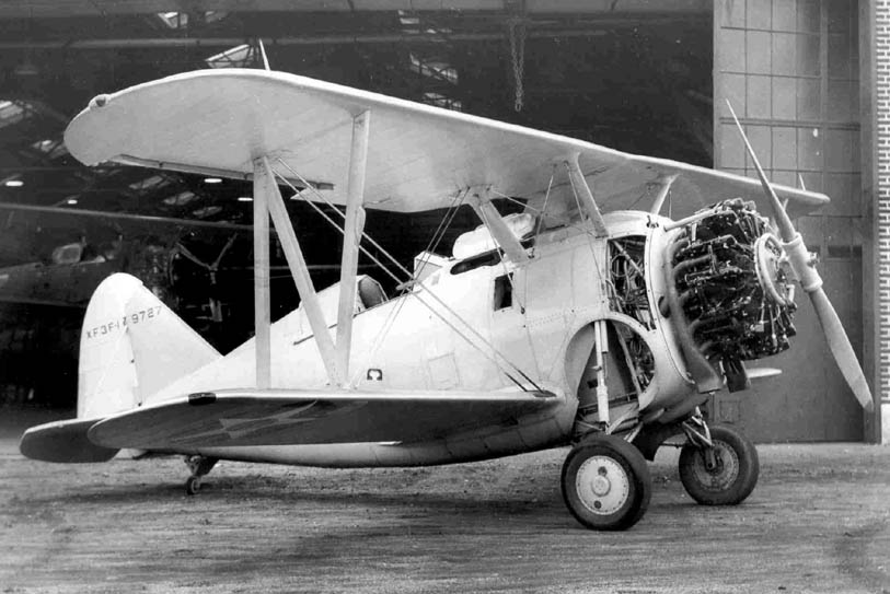 Grumman XF3F-1 au sol