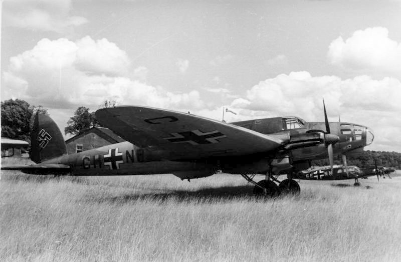 Heinkel He 111E de la Luftwaffe