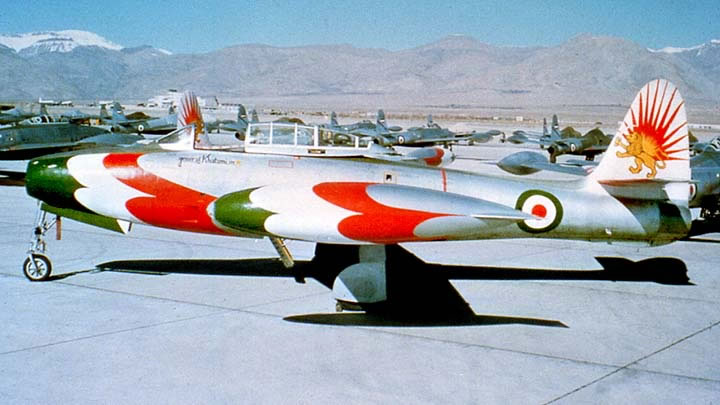 Republic F-84G Thunderjet iranien