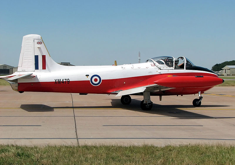 Hunting Jet Provost T.3A de la RAF